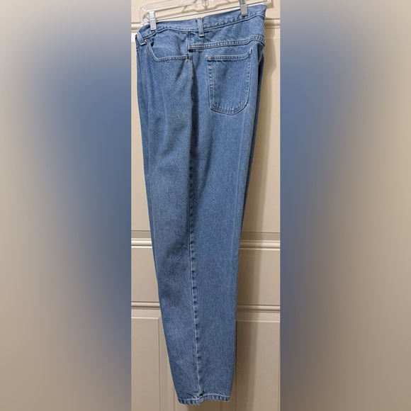 LL Bean Original Fit Relaxed Jeans 100% Cotton Size 18W Regular - Picture 3 of 4